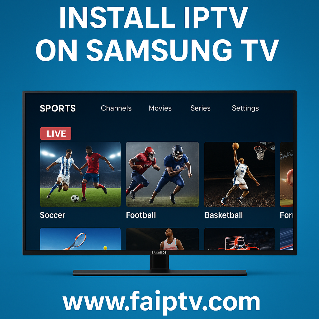فروش IPTV برای تلویزیون سامسونگ